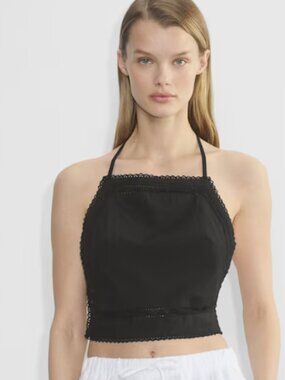 Winslow Poplin Halter Top